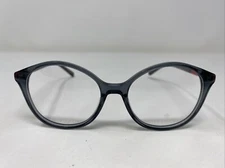 INFACE IF9371-6715 IJ 46-15-130 Gray/Red Crystal Full Rim Eyeglasses Frame NR84