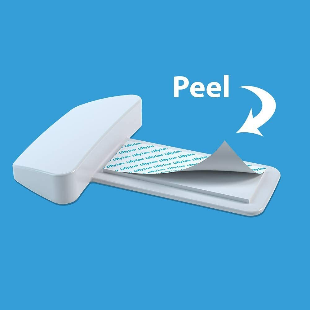 Antimicrobial Toilet Seat Handle Lifty Loo Lift More, Less Mess eBay