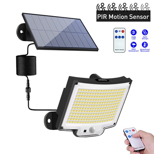 2x Solarlampen für Außen mit Bewegungsmelder Solarleuchte Aussen Wandleuchte DE - Bild 3 von 12