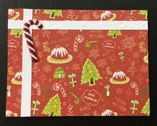 Handmade, Embellished Scrapbooking Pocket Page Journal Card - 3" x 4"