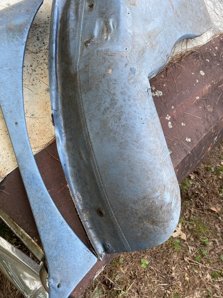 1966 Ford Galaxie Station Wagon Country Sedan Squire Red Int.  Rear Wheel Cover - Image 2 of 4