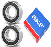 2X Skf 6306-2RS1/C3 Rillenkugellager 30X72X19 Mm