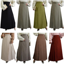 Ancient Chinese Hanfu Dress Women Ming Dynasty Onepiece Pleated Horse-face Skirt
