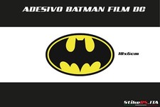 Batman Adesivo in Vinile Prespaziato Moto Auto Scooter Camper Casco DC