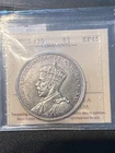 1935 $1 ICCS  Dbl Voyageur & Dbl XXV* Canada Silver Dollar  -