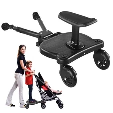 2025 New-Universal Stroller Board with Detachable Seat, 2in1 Sit and Stand St...