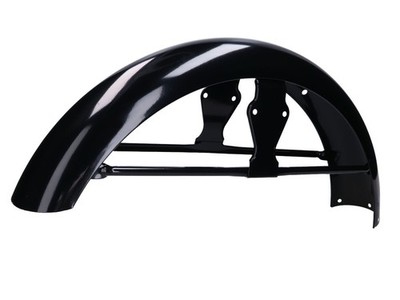 Frontkotflügel / Kotflügel mit Federbein, schwarz grundiert für Simson S50, S51, S70