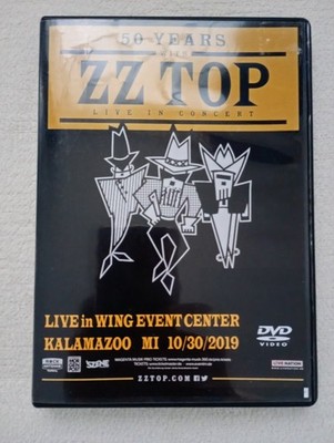 DVD  ZZ Top Live in Kalamazoo 2019 50 Years with ZZ Top Tour full concert