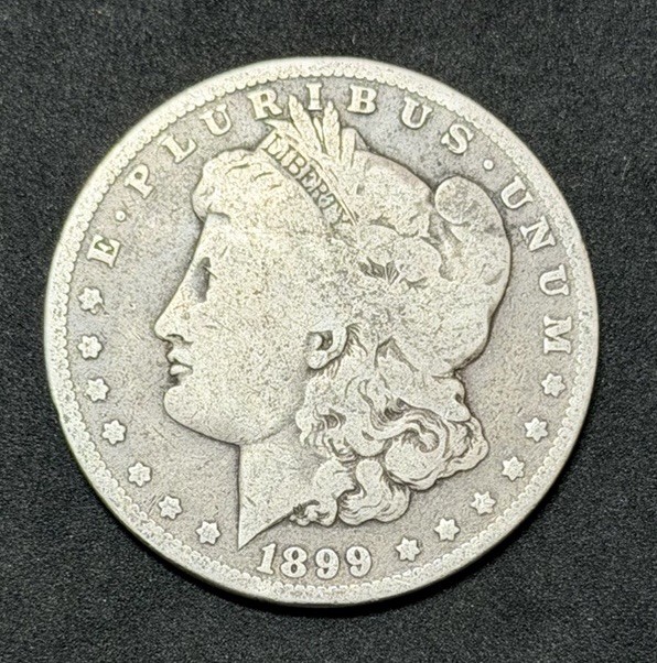 1899-O Rare Micro O VAM Morgan Silver Dollar, 90% Silver Coin, #207