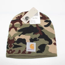 A18 Acrylic Watch Hat Beanie Warm Winter Knit Camo Cap Xmas Gift