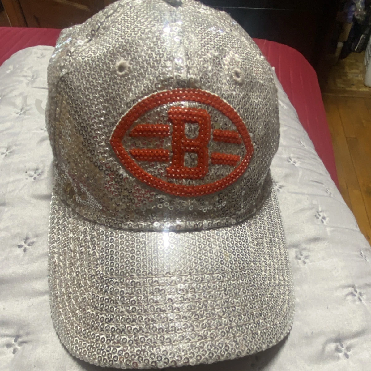 *RARE Exclusive VICTORIA\'S SECRET PINK CINCINNATI BENGALS Sequins Hat C29 Cleveland Browns Ball Cap | New | $20.00 | Mentor, Ohio main image 4