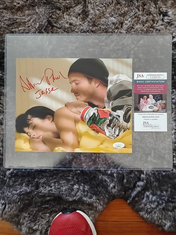 Aaron Paul autografado de Breaking Bad - Imagem 3 de 4