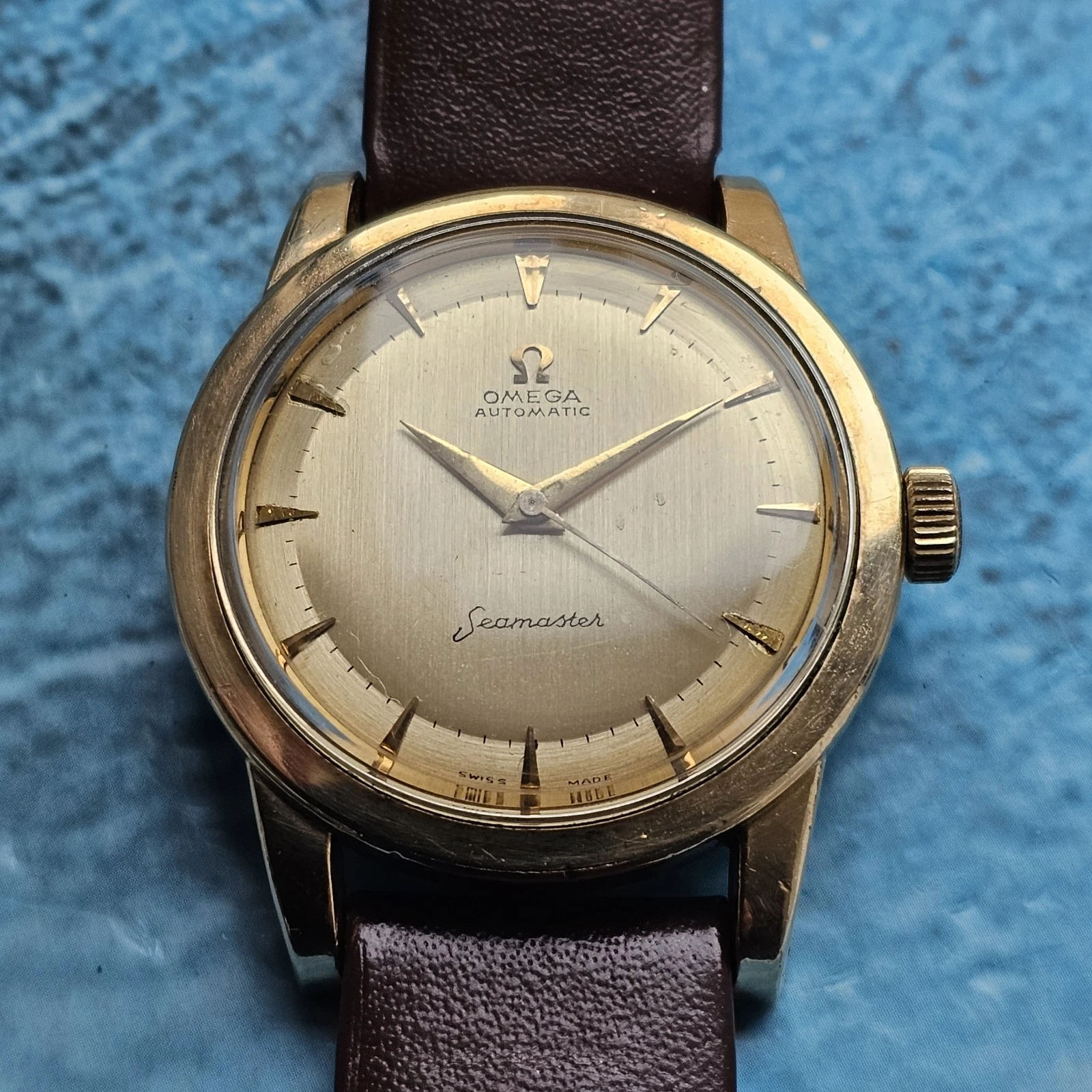 Omega — Omega Seamaster Automatic Bumper Men's Wristwatch  Ref 2577 - 2 Cal 351