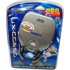jWIN JX-CD250 Portable CD Player - Bass Boost System - BRAND NEW FACTORY SEALED 