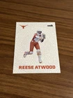 2026 ONIT Texas Longhorns SOFTBALL card REESE ATWOOD Fusion White