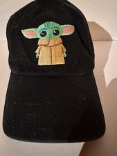 Disney Star Wars Mandalorian Baby Yoda Grogu Hat Baseball Cap Adjustable Adult