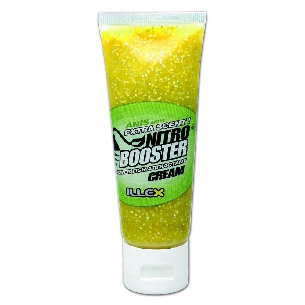 Illex Nitro Booster Anis Creme Gelb 75ml Raubfisch Lockstoff