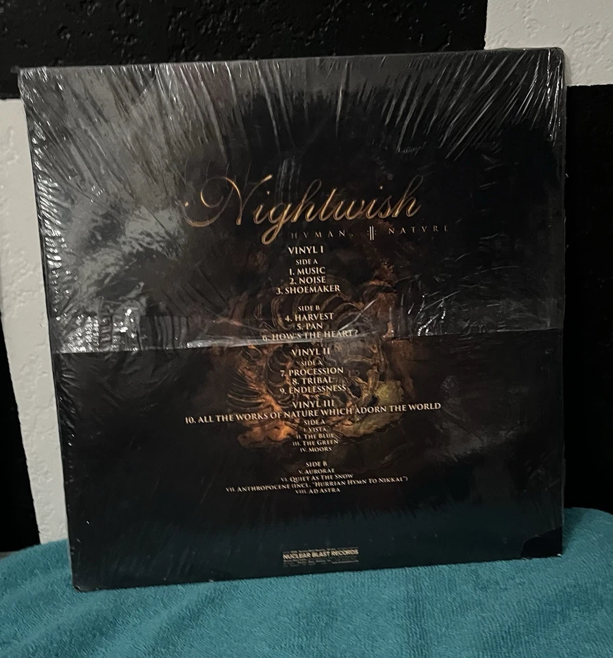 Nightwish Human. :  : Nature. (Vinyl) 12" Album Box Set **FREE SHIPPING** - Image 2 of 4