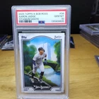 2025 Topps Bob Ross Joy of Baseball Aaron Judge Tit. White /35 PSA 10 Yankees