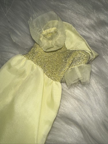 Vestido formal vintage 1978 Barbie Montgomery Wards exclusivo muy buen estado - Imagen 3 de 14