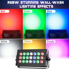 21LED Wall Wash Light 420W RGBW Strobe DMX Stage DJ Beam Light Party Show Light