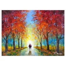 Mark Braver Original Oil Painting on Canvas Hand Signed Art