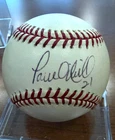 PAUL O'NEILL autographed official Major League baseball