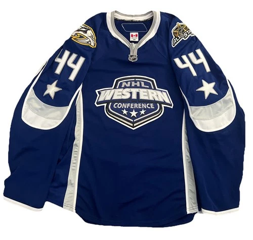 Kimmo Timonen 2006-2007 ALL STAR Game Worn Used Hockey Jersey - Meigray Tagging