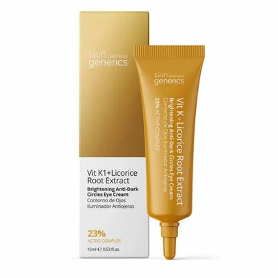 Skin Generics Vit K1 Süßholzwurzel Extrakt Anti Augencreme 15ml