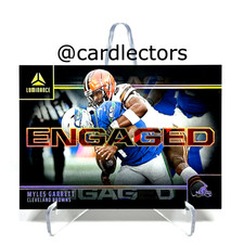 2024 Panini Luminance Football MYLES GARRETT Engaged #ENG-MGT Cleveland BROWNS