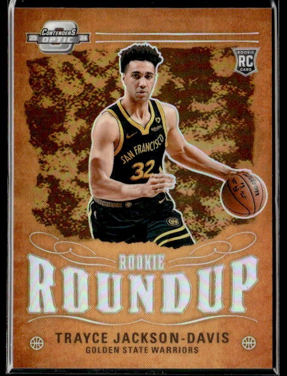 L20,937- 2023-24 Panini Contenders Optic Rookie Roundup #17 Trayce Jackson-Davis