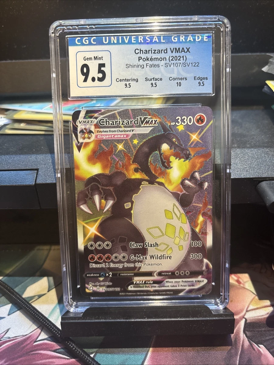 Charizard Pokémon TCG Grade 9.5 Individual Collectible Card Game