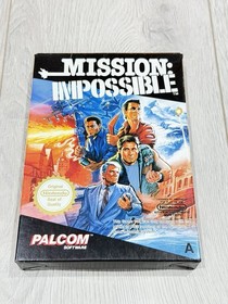 Nintendo NES MISSION IMPOSSIBLE Spiel & Anleitung - OVP