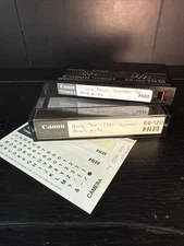 CANON Hi8 8mm METAL E VIDEOCASSETTE Recorded 1991 Summer-Amy's Party Not Tested