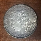 USA 1897 Silver Morgan Liberty Eagle Dollar coin