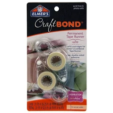 Elmer's CraftBond(R) Permanent Tape Refills 2/Pkg-.31"X315" For Tape Runner E400