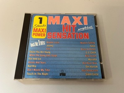 Various    Maxi-Hit-Sensation - CD   1986 - Modern Talking,Bruce&Bongo,Falco..