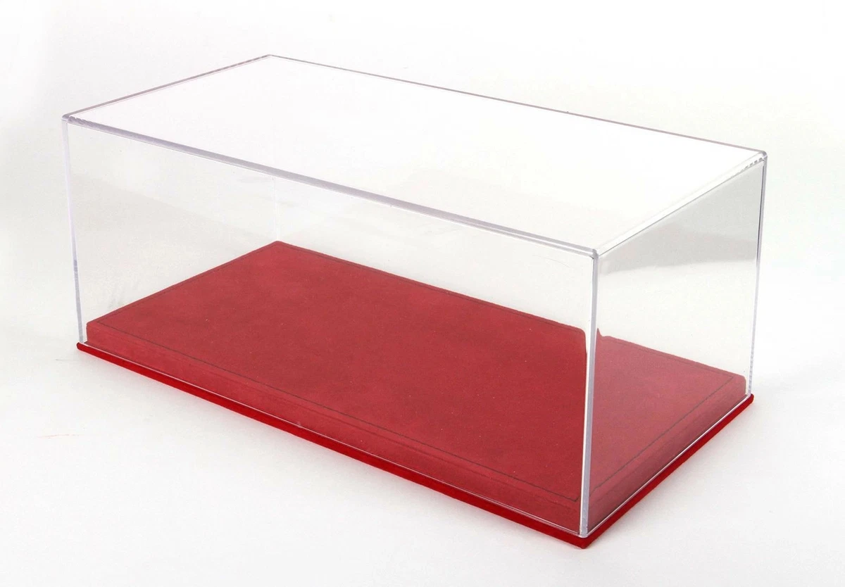 Lot De 3 Vitrines D'exposition Bfc-Box 1/18 - Pour Voitures Miniatures, Transparent, Neuf