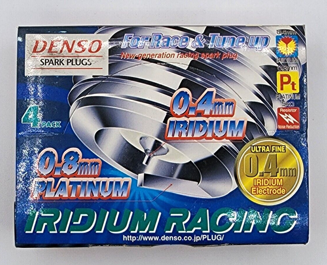Denso Iridium Racing Spark Plugs IWM01-34 IWM0134 5729 #4 Set of 4