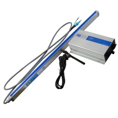 Custom Size Dry Type Antistatic Ion Bar With Generator For Bag Making Machine