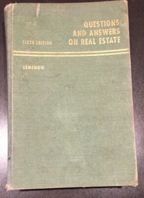 Questions and Answers on Real Estate - 6th Edition
