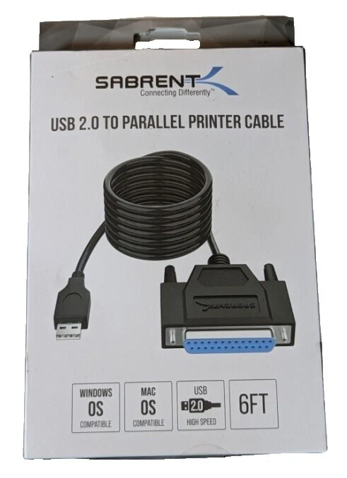 Sabrent paralelo, serie y PS/2 Cables y Adaptadores
