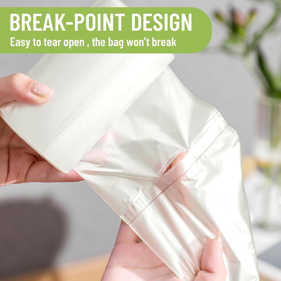 Small Trash Bags 4 Gallon 100 Count Small Garbage Bags Bathroom Trash