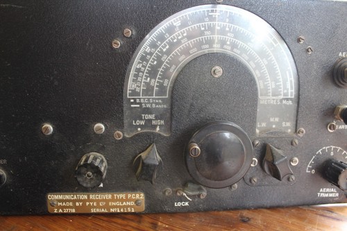 Pye PCR2 Communications Receiver - ZA 27718 - 44 x 21cm high x 30cm - Zdjęcie 8 z 13