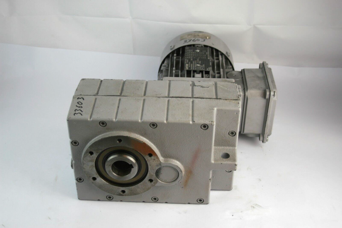 Lenze 3-Mot EN60034 Motor with Gear Reducer Hz: 50/60/87 | eBay