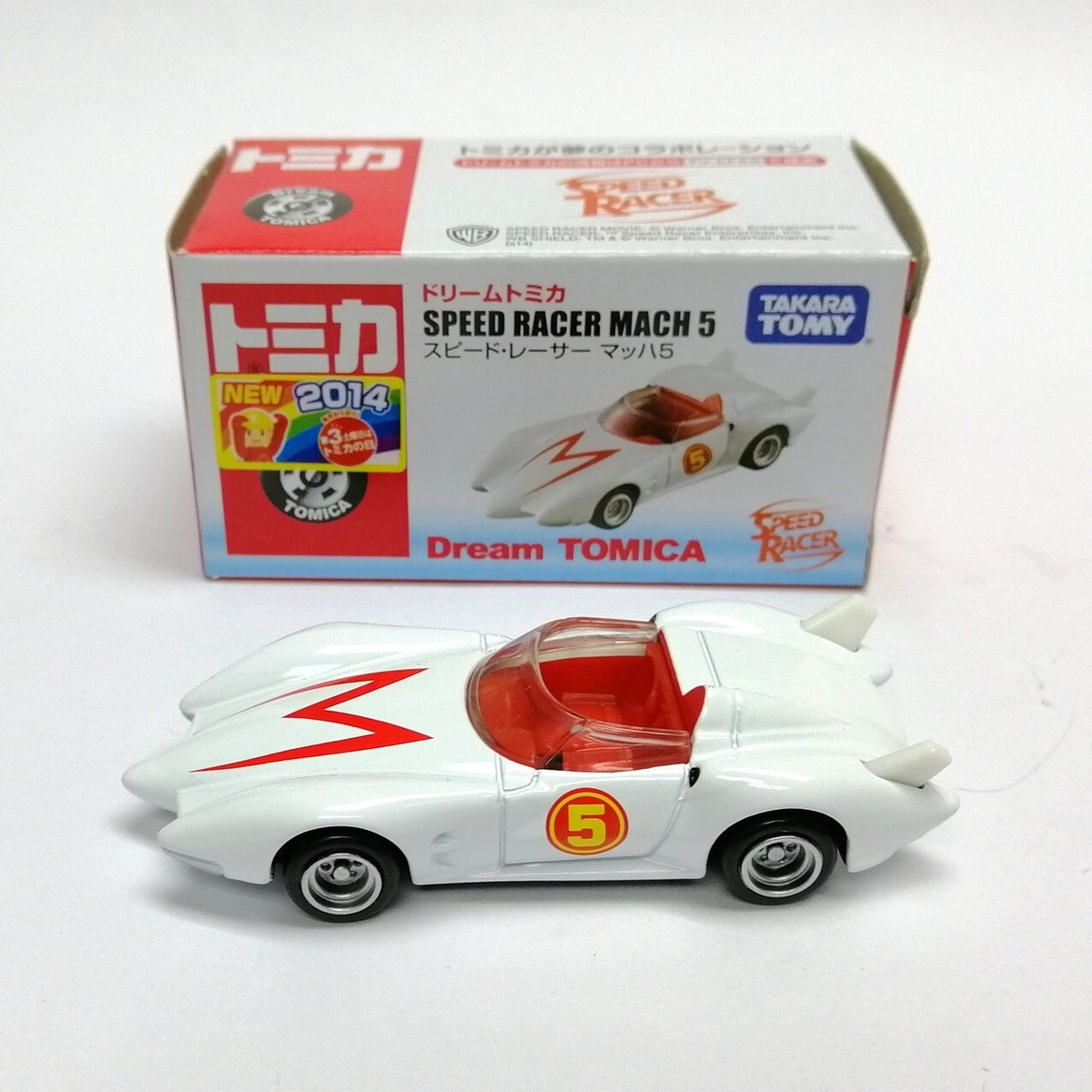 TOMICA DREAM SPEED RACER MACH 5 TOMY 2014 New Model Diecast Car (A