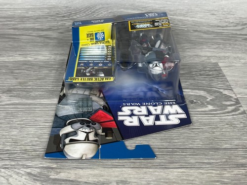 Tarjeta azul Clone Wars Commander Colt, CW52, Star Wars, Hasbro 2011 - Imagen 13 de 24
