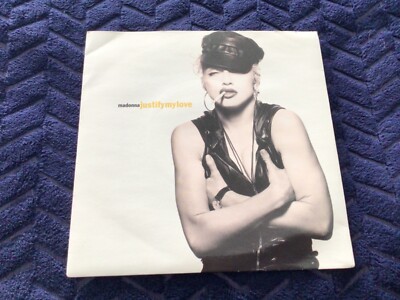 Madonna Justify my Love 7 inch vinyl single record