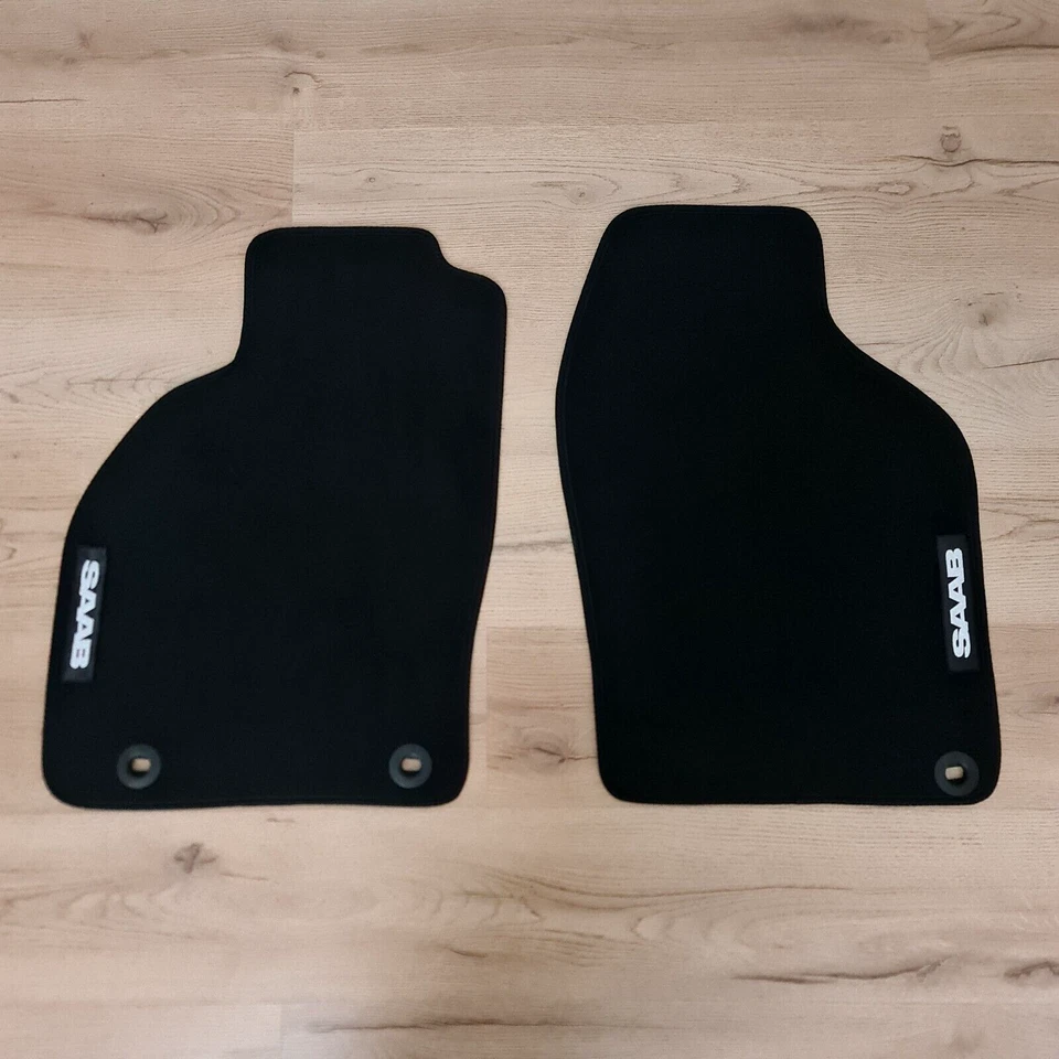 Alfombrillas coche para Saab 9-3 1998 2003 terciopelo impermeables alfombras forros automáticos Foto 3 de 4