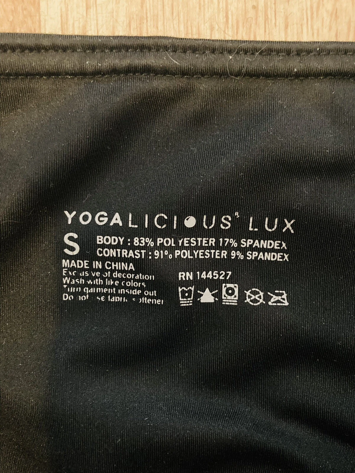 yogalicious lux camo high waist workout leggings
